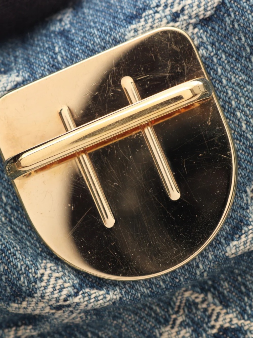 Louis Vuitton Monogram Denim Mini Pleaty - Picture 7 of 13